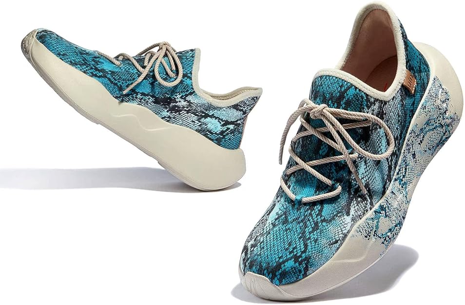 Women's Art Travel Walking Shoes Lace Up Casual Lightweight Fashion Sneaker Mijas
