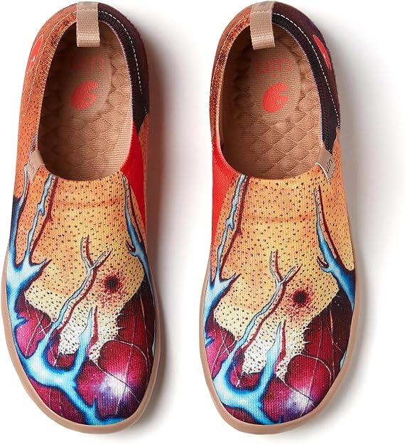 Zoltan Collaboration Slip On Casual Loafers Lightweight Comfortable Sneakers Art Travel Shoes
