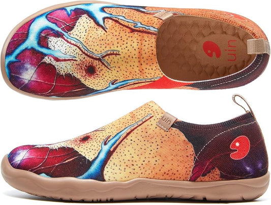 Zoltan Collaboration Slip On Casual Loafers Lightweight Comfortable Sneakers Art Travel Shoes